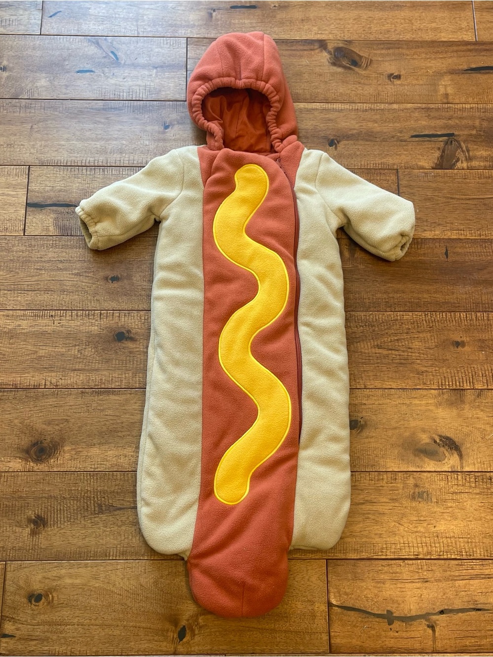Old Navy Baby Hot Dog Costume Halloween 6-12 Months Dress Up